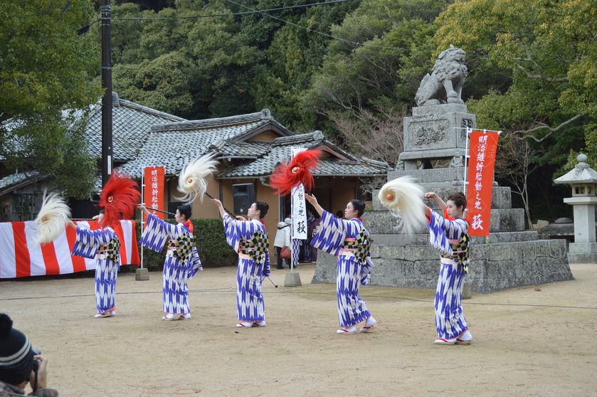 画像：萩観光シーズン開き